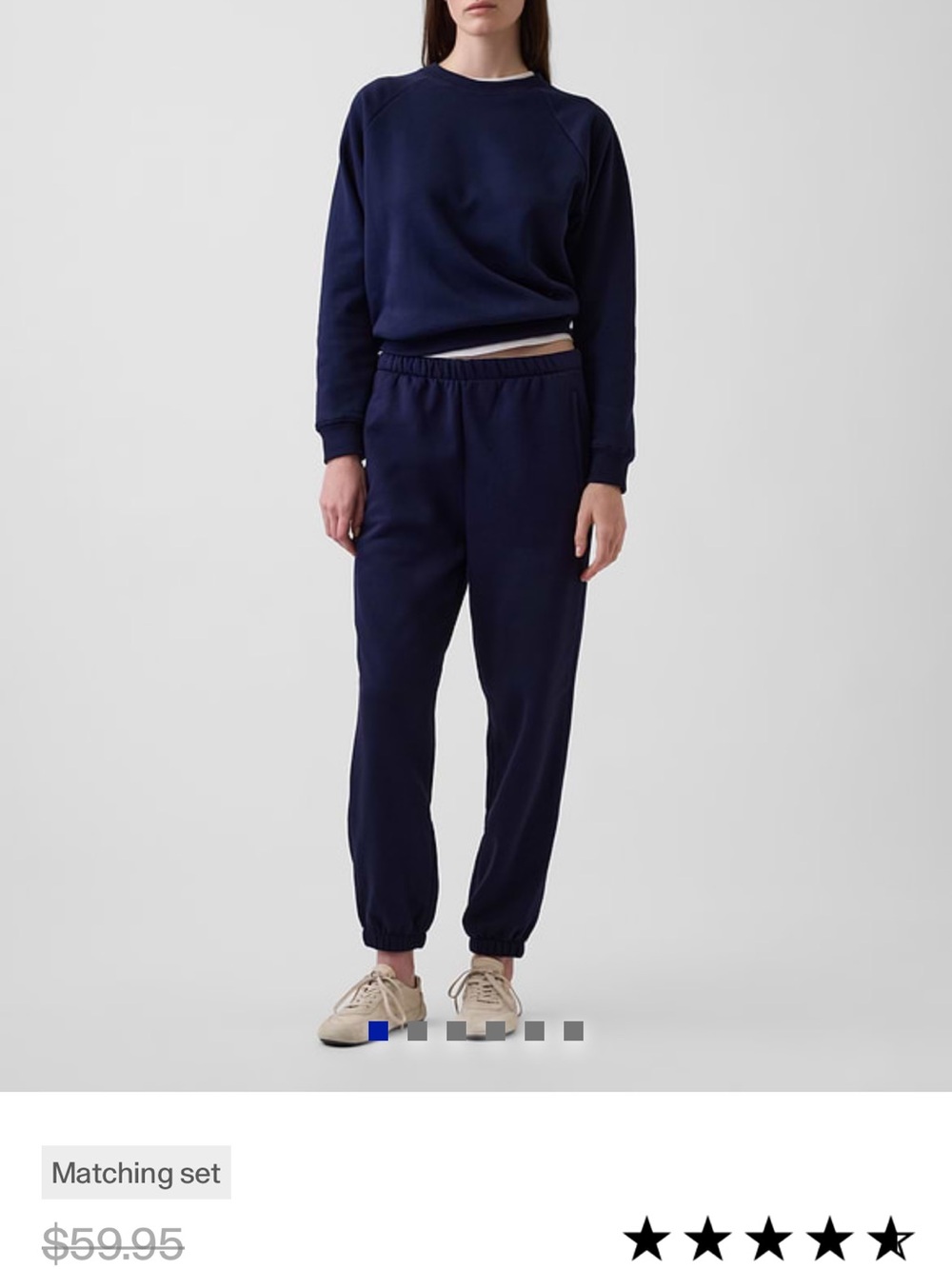 BRAND NEW: Gap Navy Jogger Pants - Comfortable Everyday Sweatpants